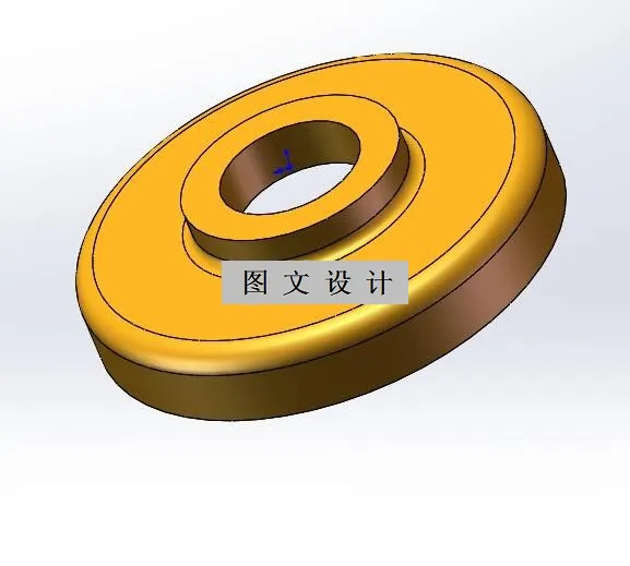 M8089-封盖落料冲孔拉深翻边复合模具设计【含SW三维图】