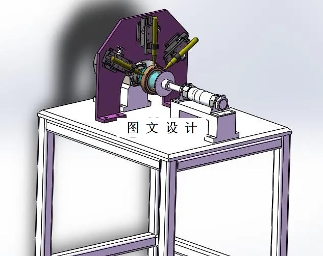 M8164-中小轴承震动测试检测设备设计【含SW三维图】