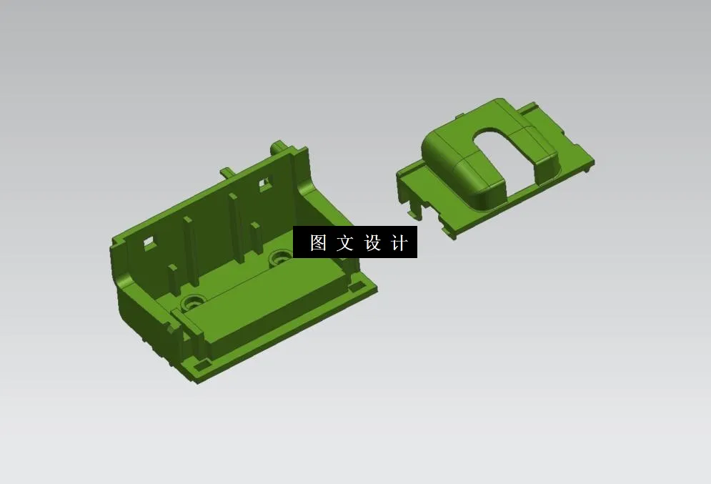 M9619-空调组件注塑模具设计【含UG三维图】