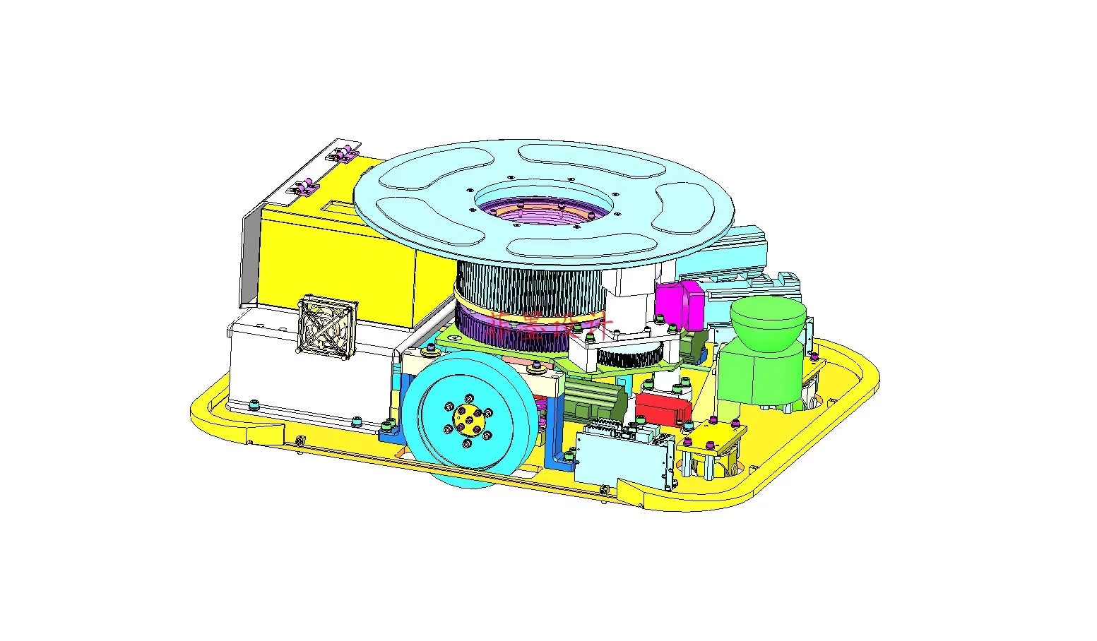 C24792-底盘移动小车结构设计【含SW三维图】