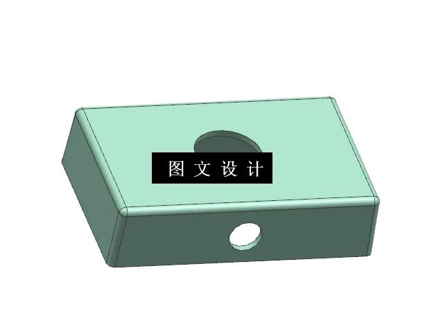 M9923-带孔内凸矩形盖注塑模具设计-长80【含UG三维图】