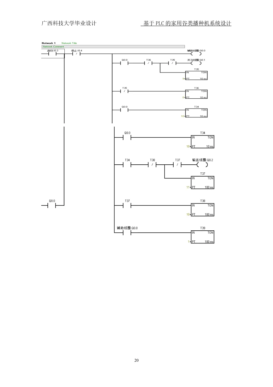 N2139-基于PLC的家用谷类播种机系统设计