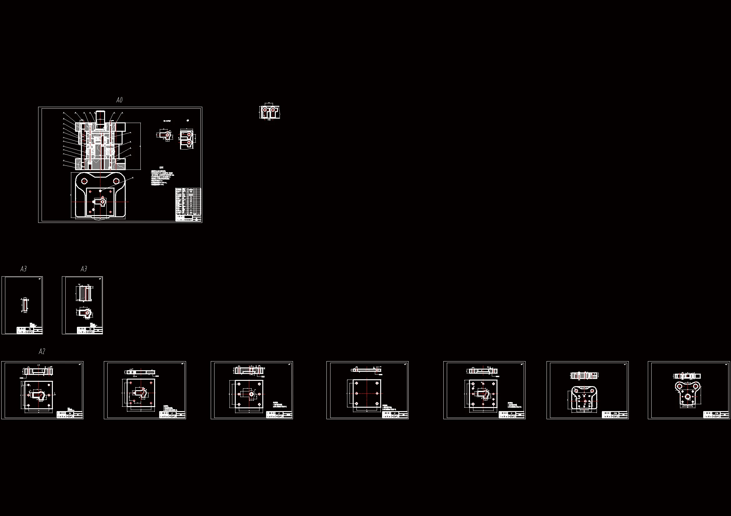全部cad图纸10张