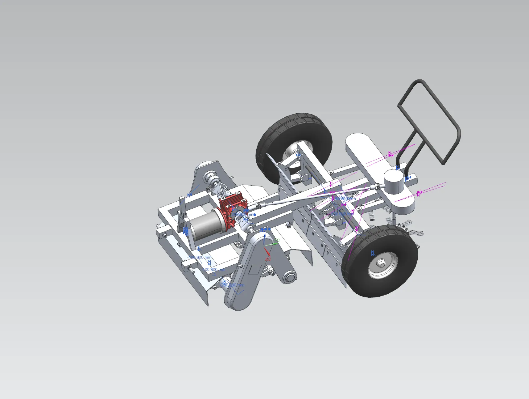 Z1099-破冰除雪机的设计【含UG三维图】
