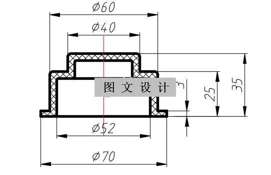 N2242-阶梯外壳注塑模设计-长70