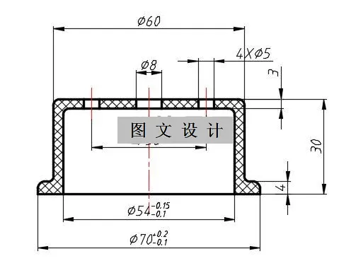 N2256-电器盖注塑模设计-长70