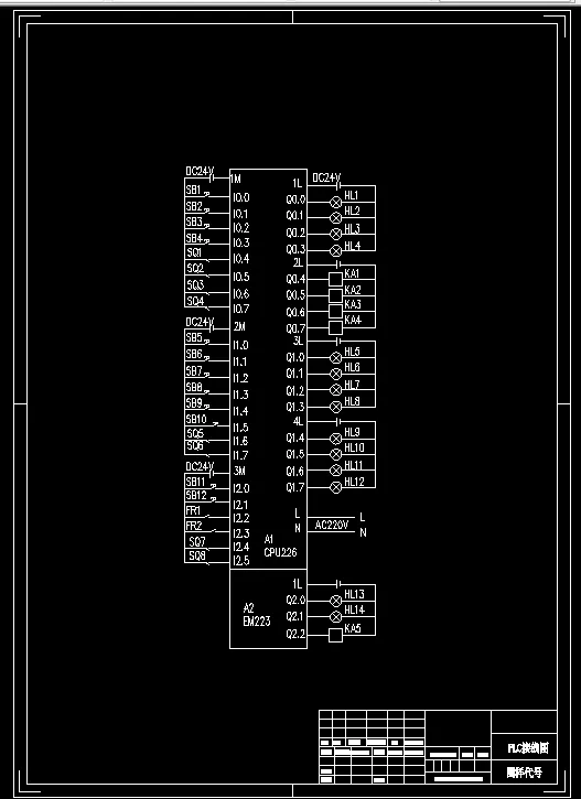 PLC接线图