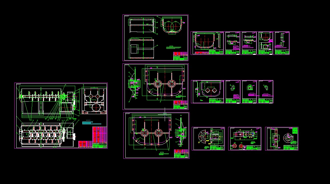 全部CAD图纸16张