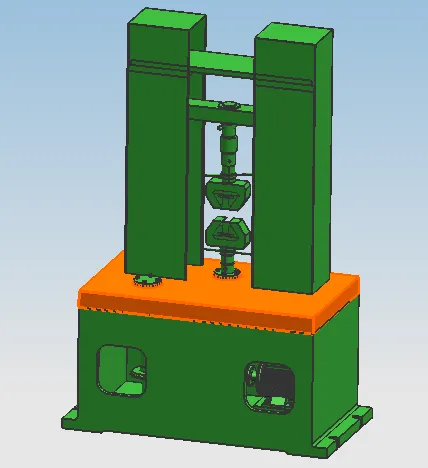 N2614-机械性能拉压试验机设计【含UG三维图】