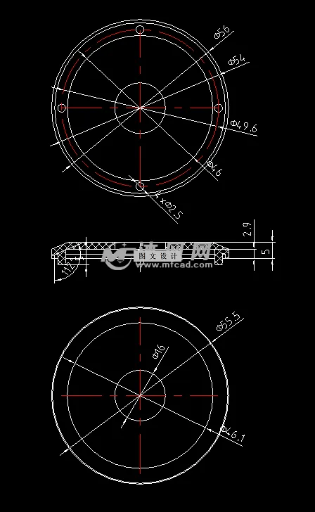 RT422-固定片注塑模具设计