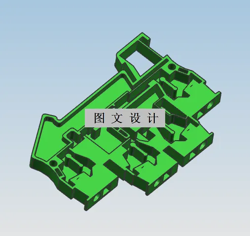 RT556-ST导轨式端子注塑模具设计【含UG三维图】