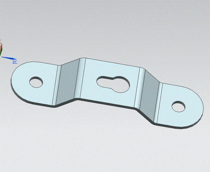 RT619-相框挂扣冲压工艺及级进模具设计-长58【含UG三维图】