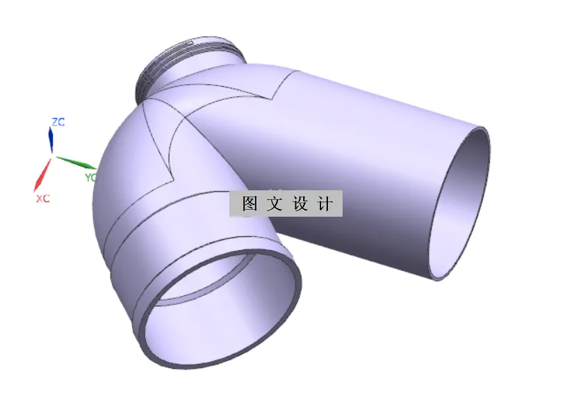 N3014-P型PVC下水管注塑模具设计【含UG三维图】