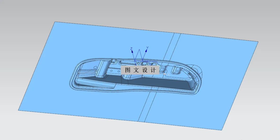 N3048-渝安C37前门铰链加强板拉延模具设计【含UG三维图】