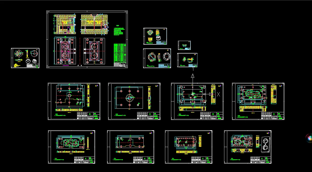 全部CAD图纸14张