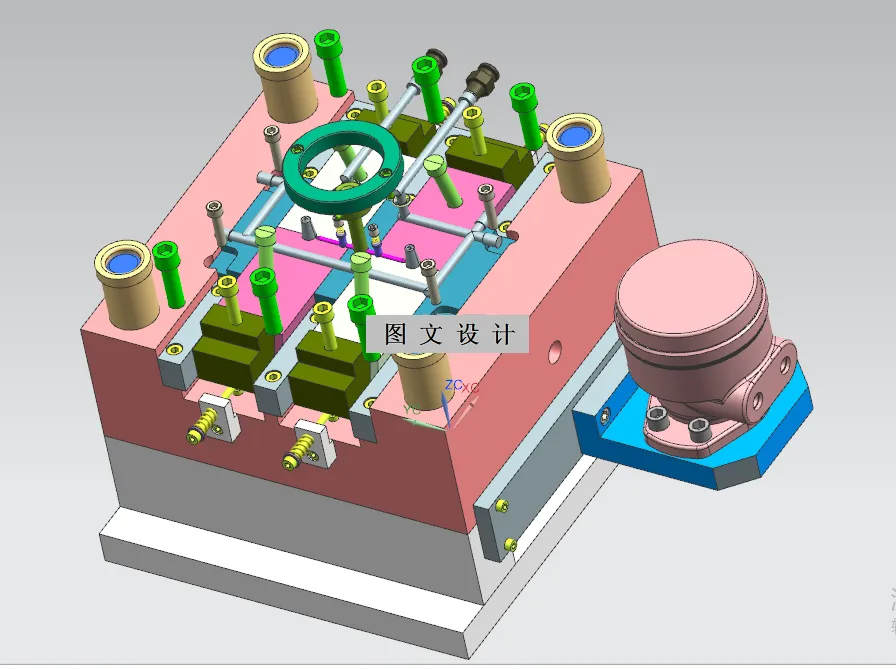 N2847-CL插头注塑工艺及模具设计【含UG三维图】