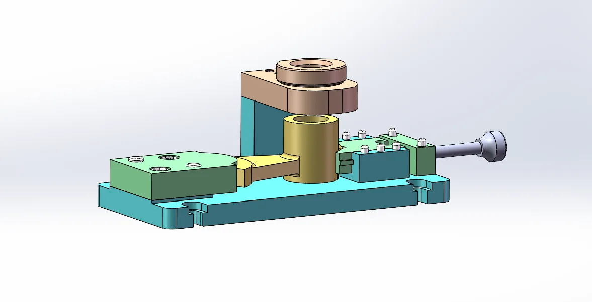 三维夹具装配图
