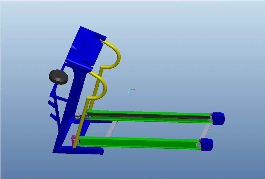 Z586-多功能跑步机的设计【含UG三维图】