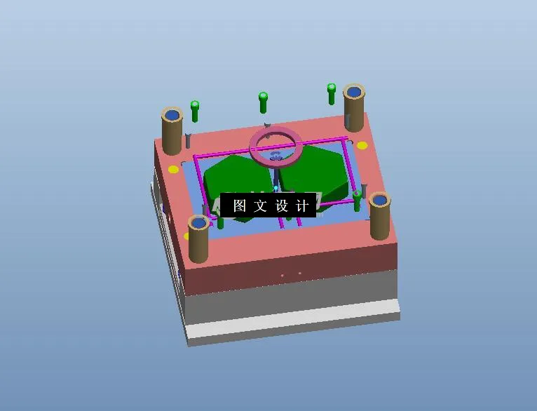3D模具装配图