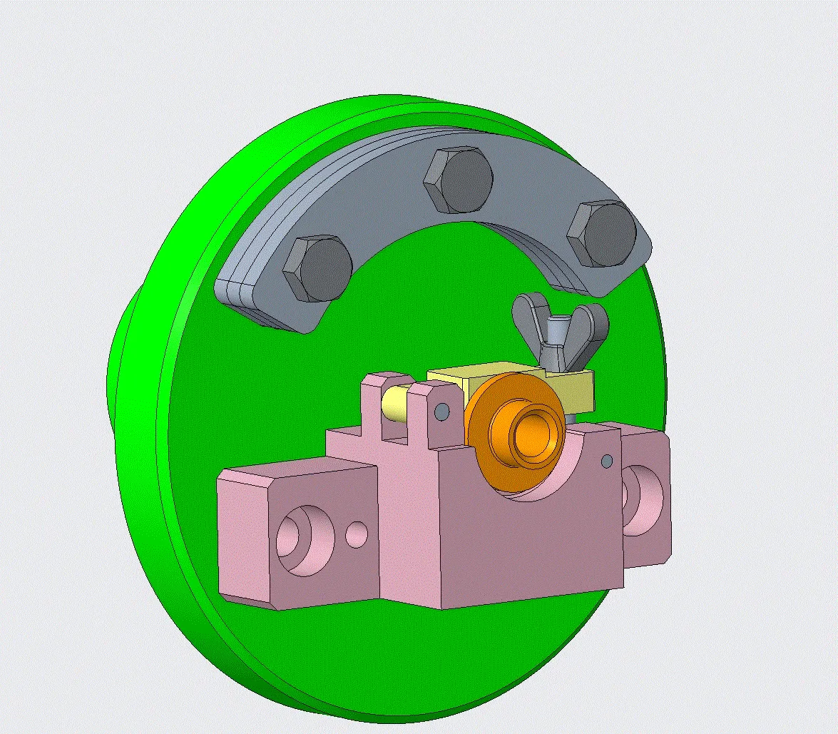 N3156-某型发动机喷口零件加工工艺与磨夹具设计【含Creo三维图】