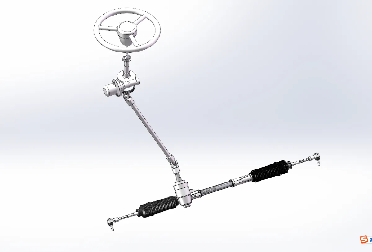 Z1497-客车电动助力转向装置设计-EPS系统设计【含SW三维图】