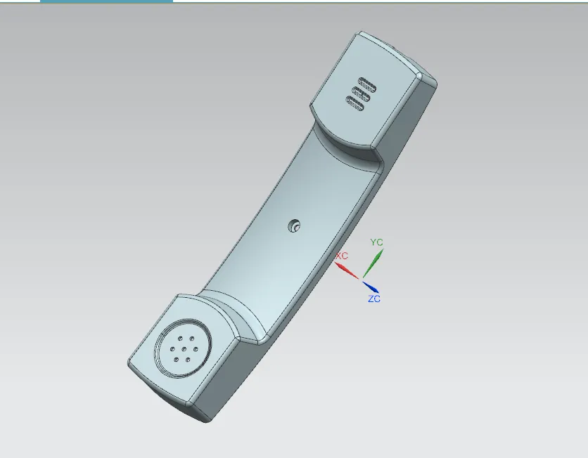 Z718-电话机手柄下盖注塑模具设计【含UG三维图】