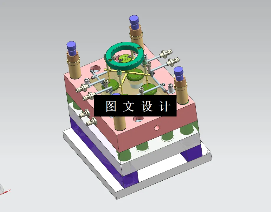 3D模具装配图
