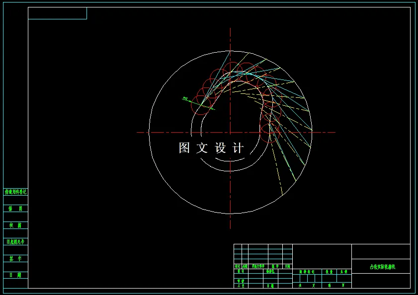 凸轮实际轮廓线