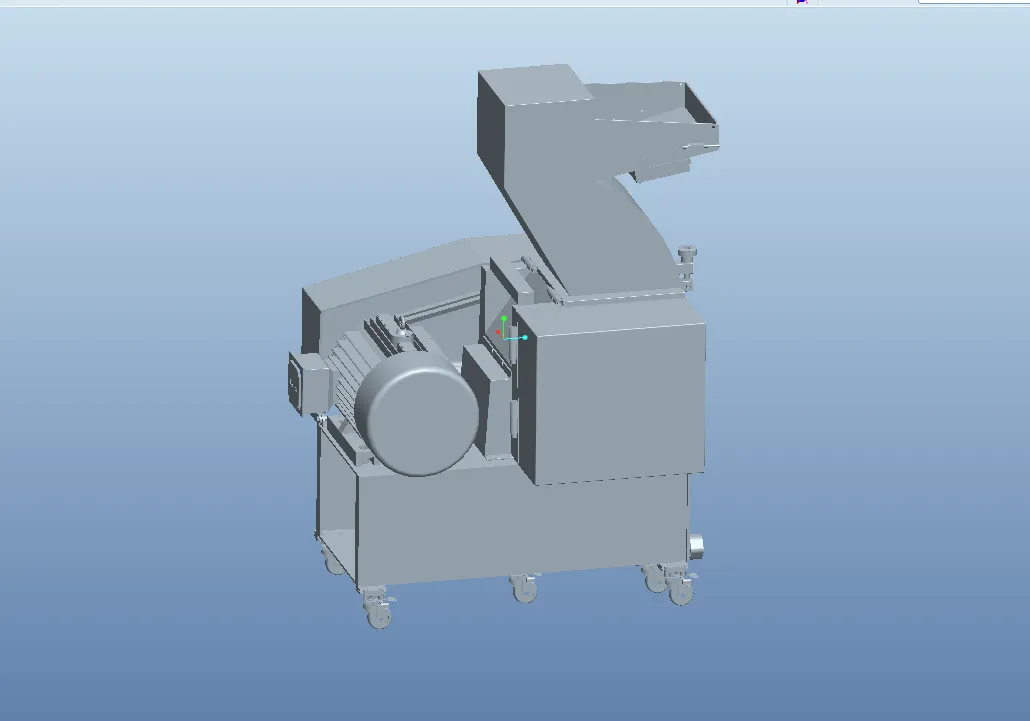 Z772-微型塑料粉碎机设计【含Proe三维图】