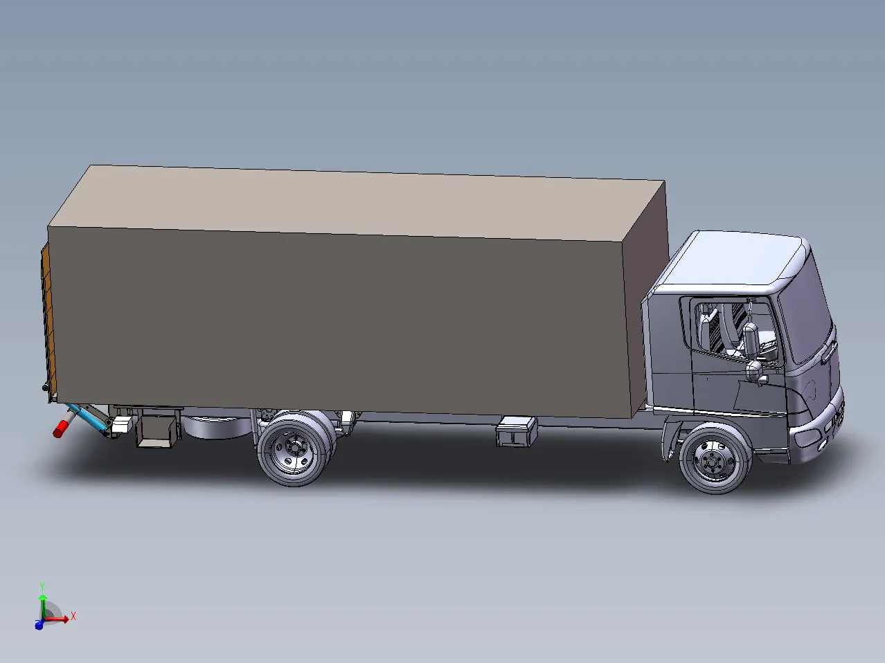 N3836-小型货车助力提升装置的设计【含SW三维图】