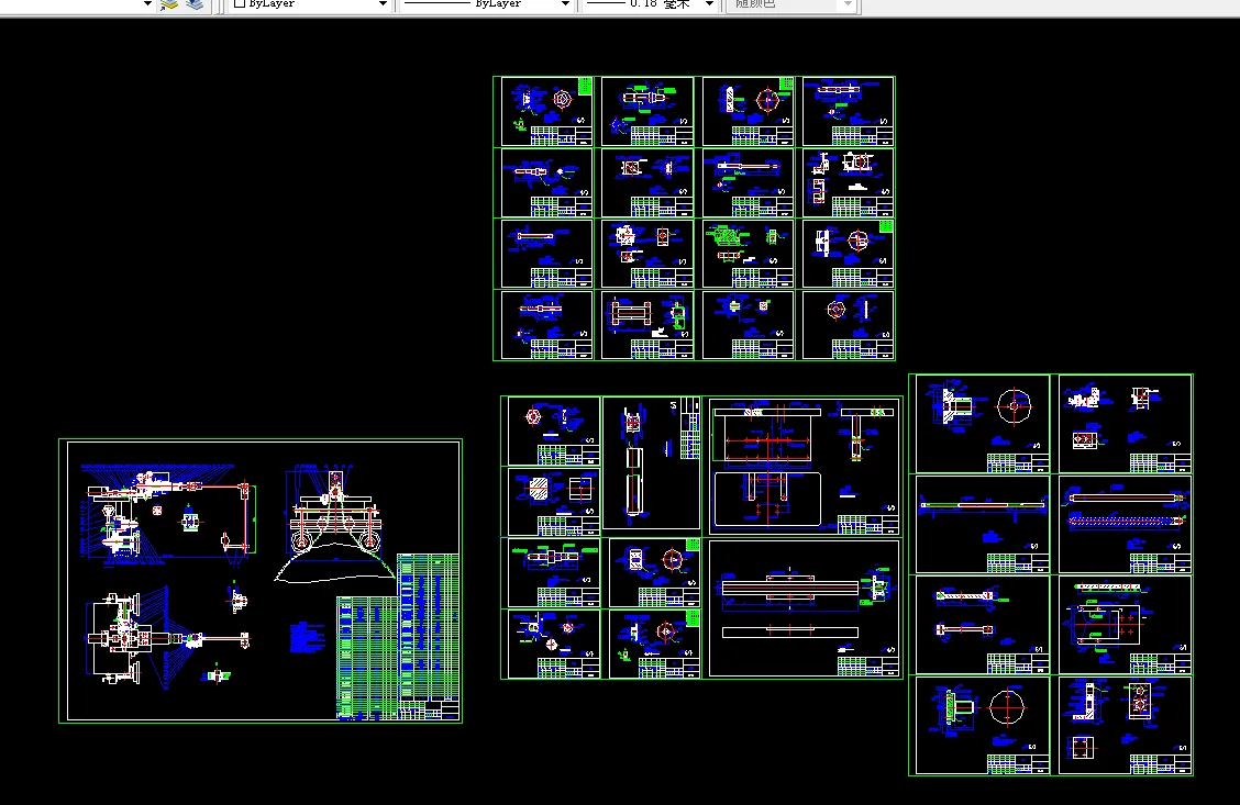 全部CAD图纸 29张