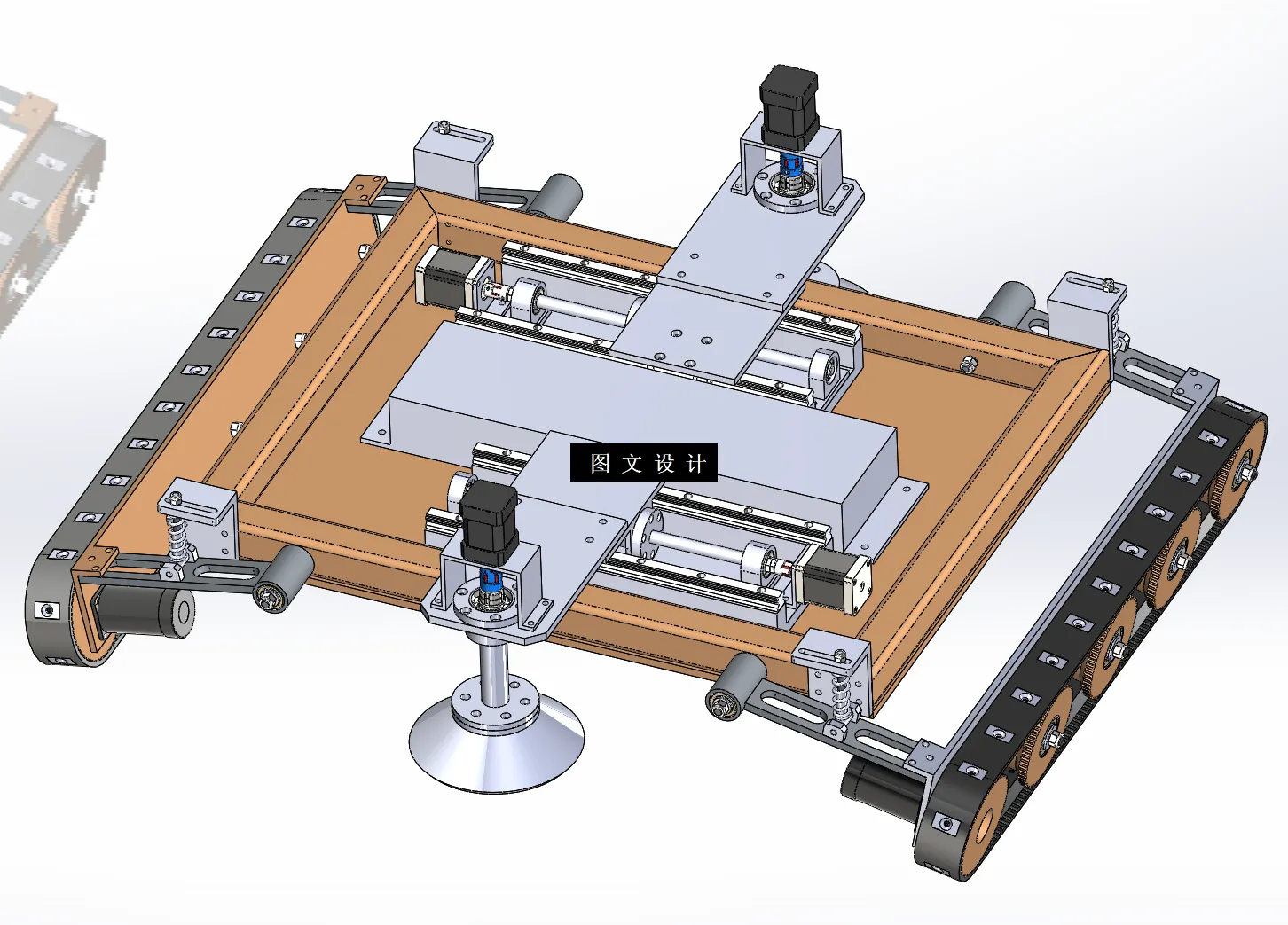 N3865-焊缝打磨机器人设计【含SW三维图】