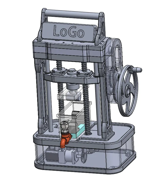 Z809-三点弯曲与强酸耦合场下材料力学性能测试仪的设计【含SW三维图】