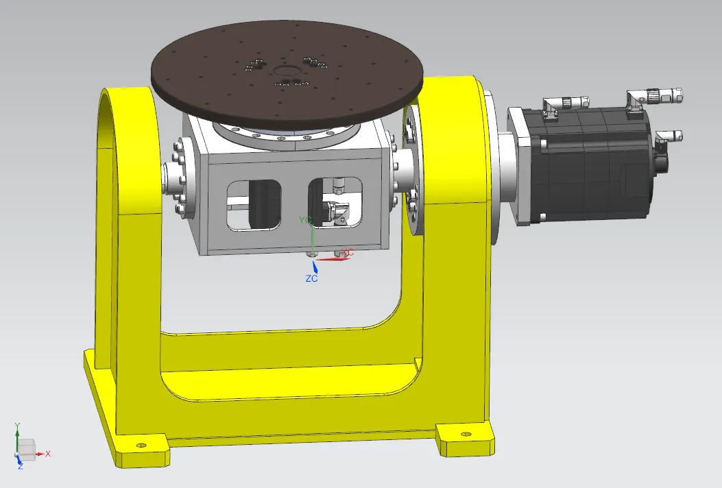 Z862-两轴焊接变位机设计【含SW三维图】