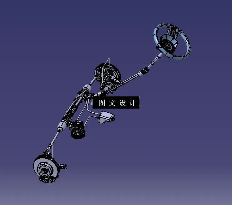 Z925-电动助力转向系统设计【含Catia三维图】