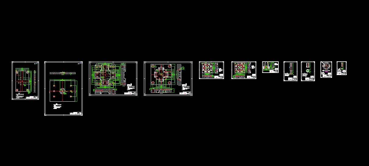 11张模具零件图