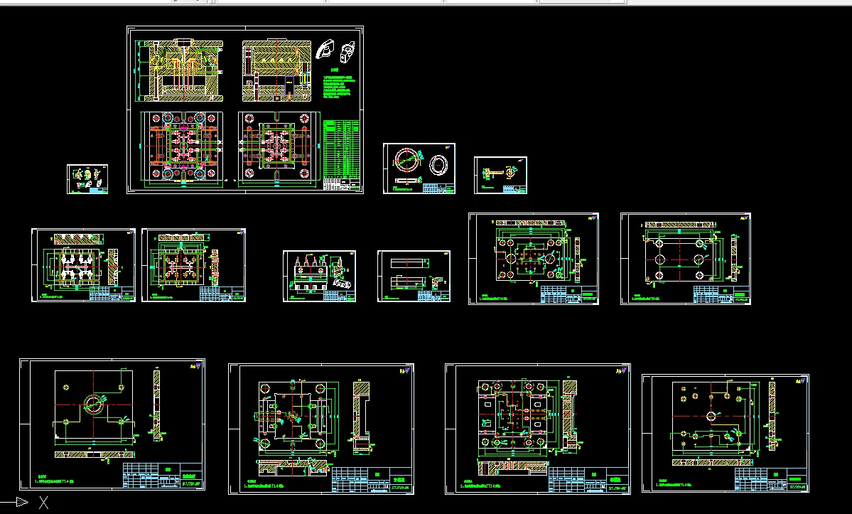 全部CAD图纸14张
