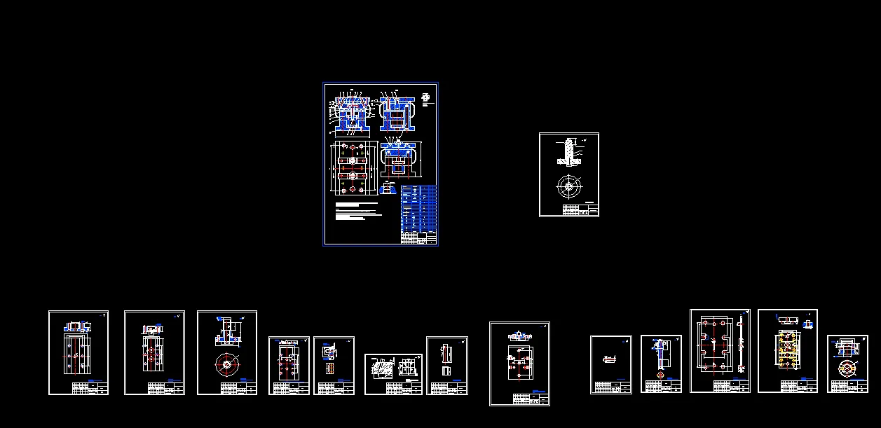 全部CAD图纸15张
