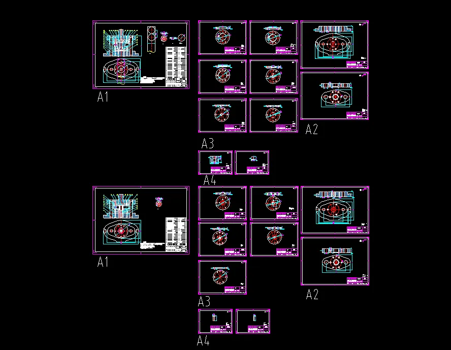 全部CAD图纸21张