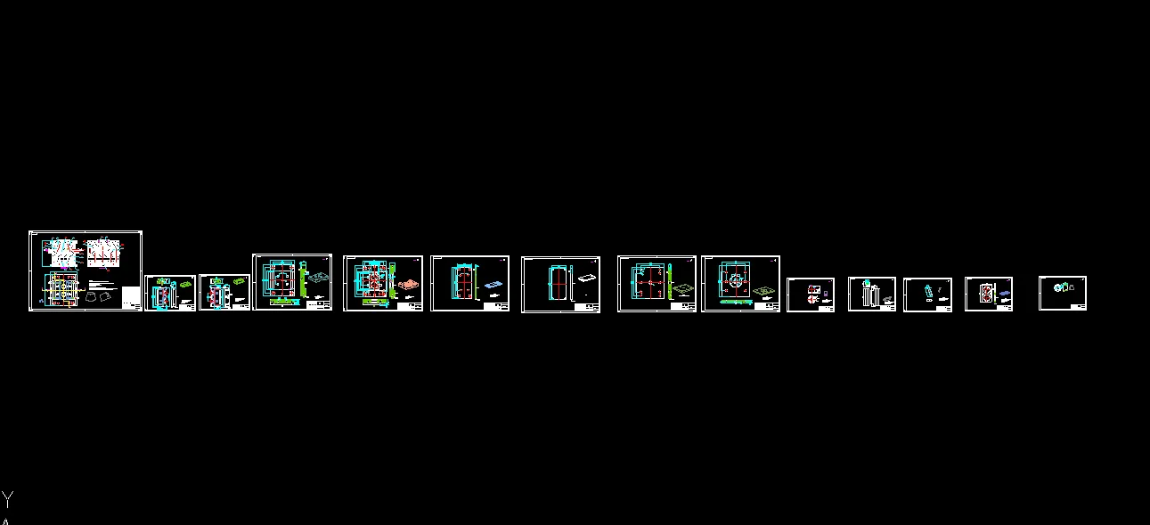 全部CAD图纸14张