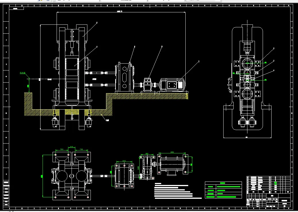 Z1400-650mm六辊轧机的设计