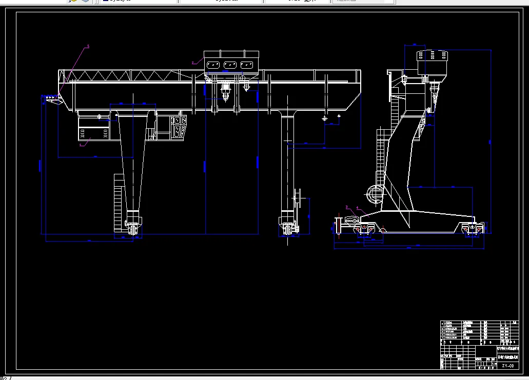 Z1403-30T门式起重机设计