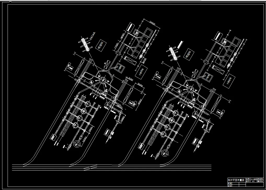 高炉平面布置图