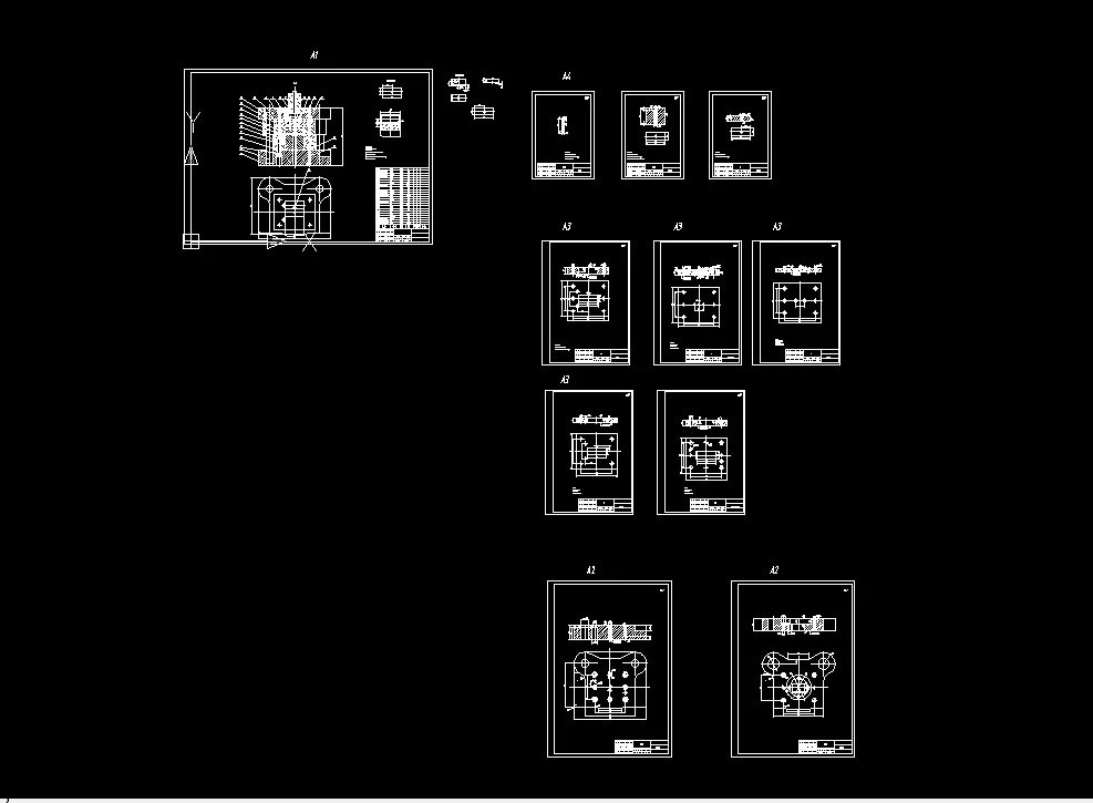全部CAD图纸11张