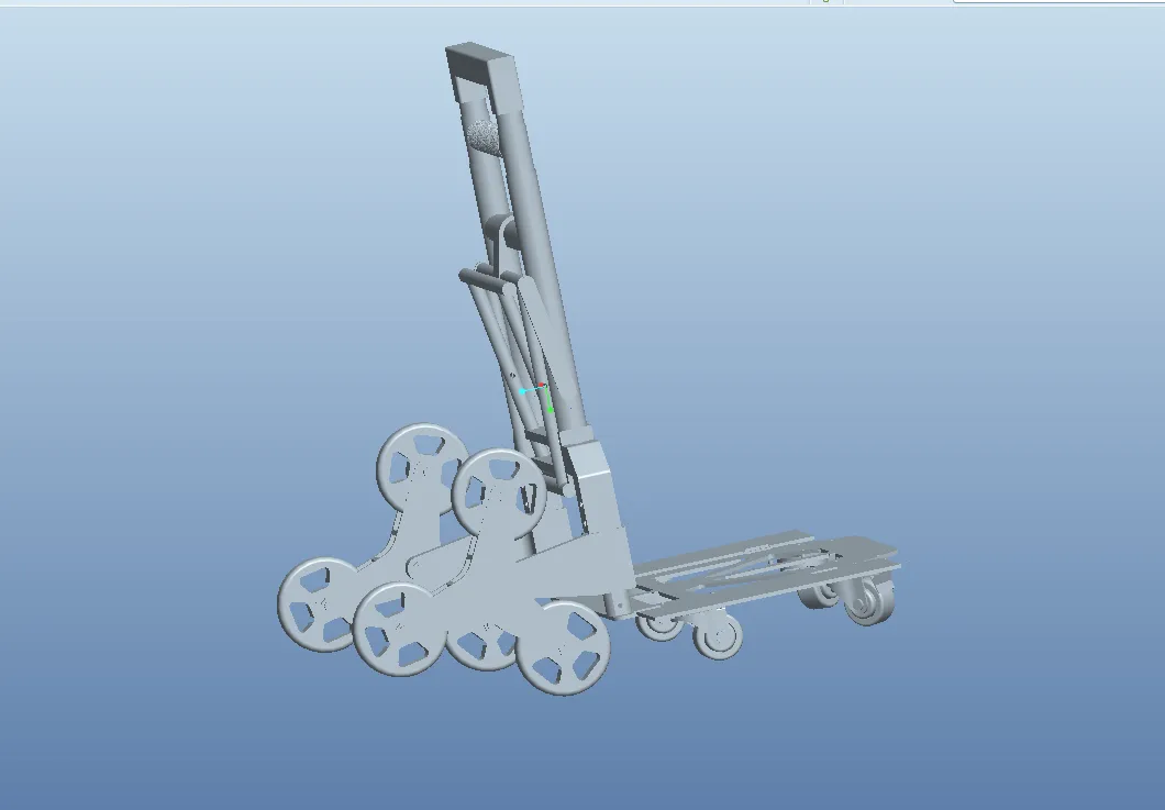 Z1650-多功能拉杆车设计与运动仿真【含Proe三维图】