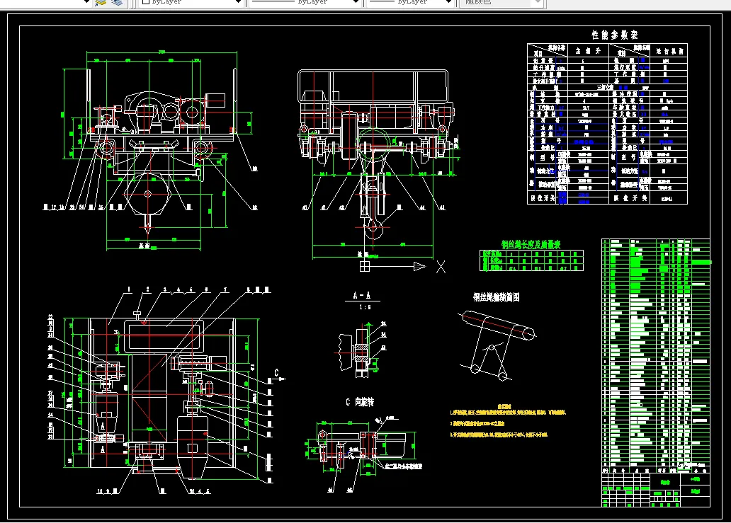 Z1651-5吨通用桥式起重机小车设计