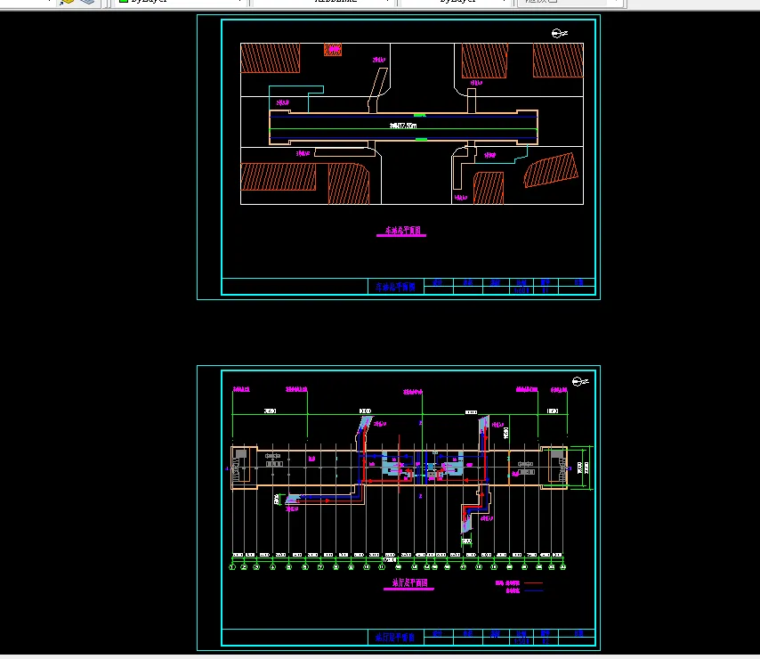 Z1802-某地铁车站建筑及基础施工设计