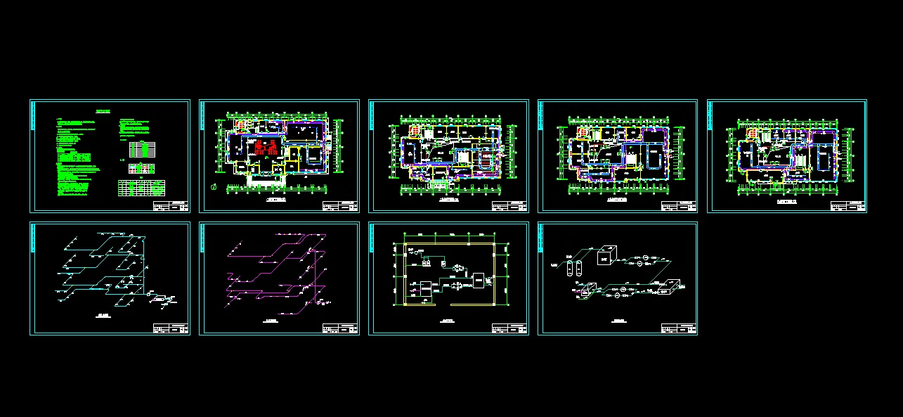 全部CAD图纸9张