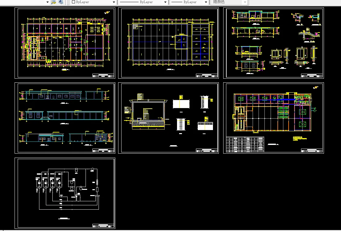 全部CAD图纸7张