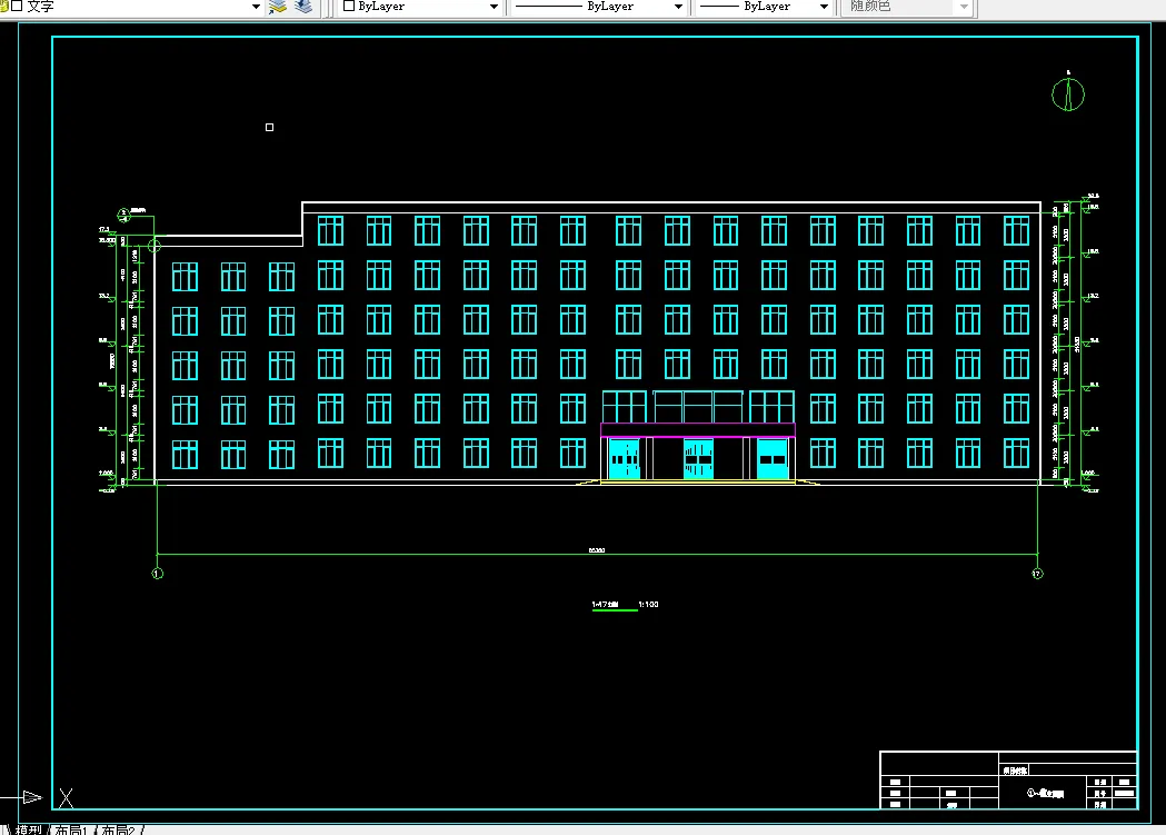Z1816-赣州市某六层办公楼建筑结构设计